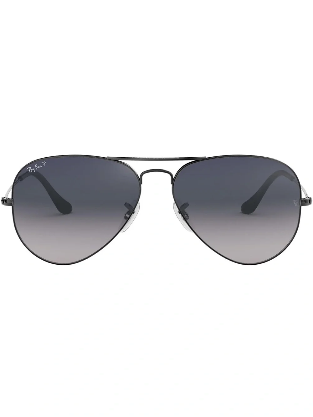 Ray-Ban Men's Aviator Sunglasses - Blue and Brown Gradient Lenses